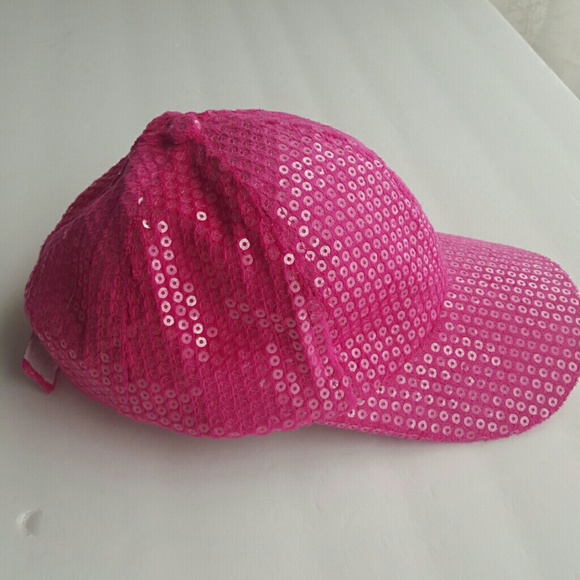 Pink sequins cap - Picture 2 of 7